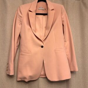 Alice + Olivia Peach Blazer